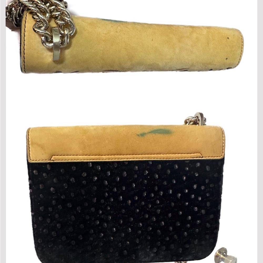 Charlotte Olympia Black and Tan Leopard Clutch - Picture 4 of 4